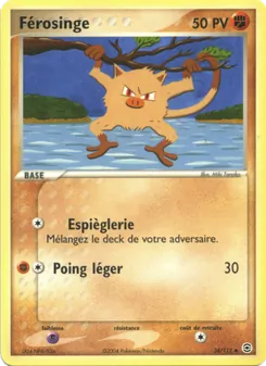 Férosinge, EX Rouge Feu & Vert Feuille, n° 38