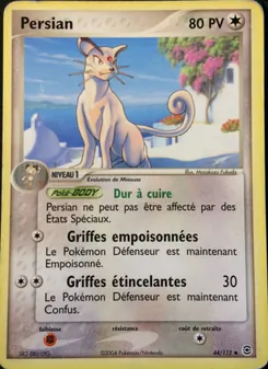 Persian, EX Rouge Feu & Vert Feuille, n° 44