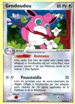 Grodoudou, EX Rouge Feu & Vert Feuille, n° 52