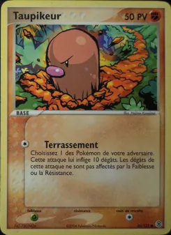 Taupikeur, EX Rouge Feu & Vert Feuille, n° 61