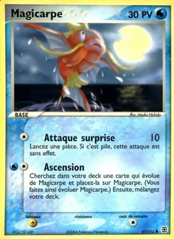 Magicarpe, EX Rouge Feu & Vert Feuille, n° 67