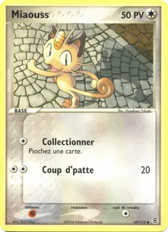 Miaouss, EX Rouge Feu & Vert Feuille, n° 69