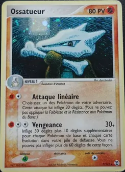 Ossatueur, EX Rouge Feu & Vert Feuille, n° 7
