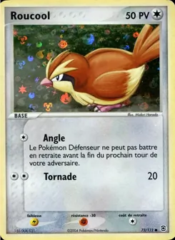 Roucool, EX Rouge Feu & Vert Feuille, n° 73