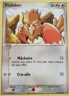 Piafabec, EX Rouge Feu & Vert Feuille, n° 81