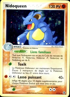 Nidoqueen, EX Rouge Feu & Vert Feuille, n° 9