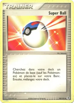 Super Ball, EX Rouge Feu & Vert Feuille, n° 92