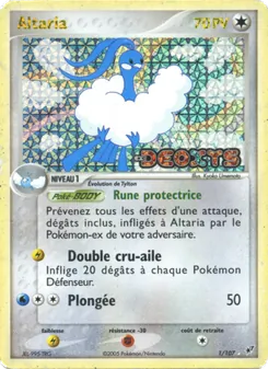 Altaria, EX Deoxys, n° 1