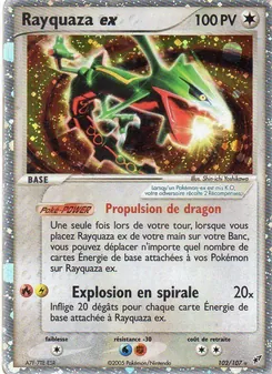 Rayquaza ex, EX Deoxys, n° 102