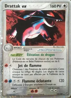 Drattak ex, EX Deoxys, n° 103