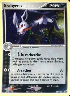 Grahyèna, EX Deoxys, n° 12