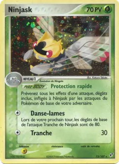 Ninjask, EX Deoxys, n° 13