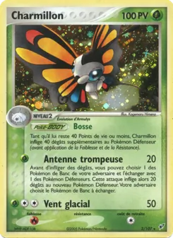 Charmillon, EX Deoxys, n° 2