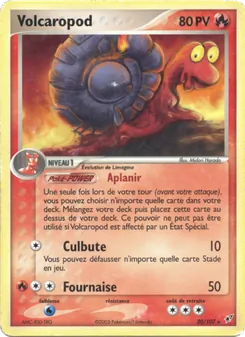 Volcaropod, EX Deoxys, n° 20