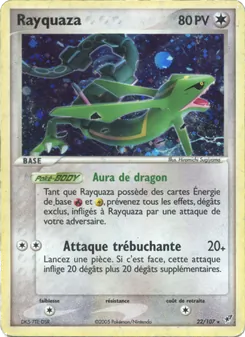 Rayquaza, EX Deoxys, n° 22