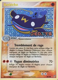 Barbicha, EX Deoxys, n° 28