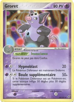 Groret, EX Deoxys, n° 32