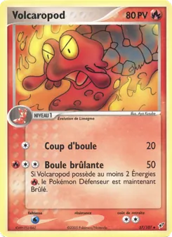 Volcaropod, EX Deoxys, n° 37