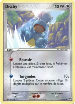 Draby, EX Deoxys, n° 52