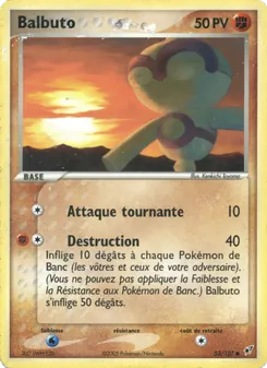 Balbuto, EX Deoxys, n° 53