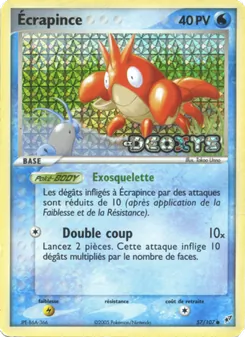 Écrapince, EX Deoxys, n° 57