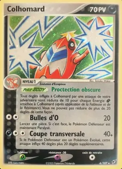 Colhomard, EX Deoxys, n° 6