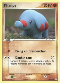 Phanpy, EX Deoxys, n° 69