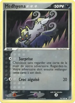 Medhyena, EX Deoxys, n° 70