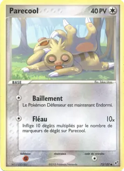 Parecool, EX Deoxys, n° 73