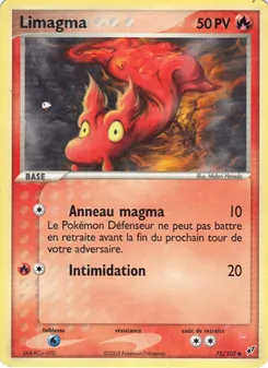 Limagma, EX Deoxys, n° 75