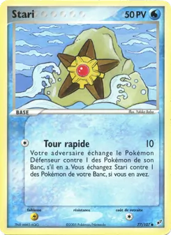 Stari, EX Deoxys, n° 77