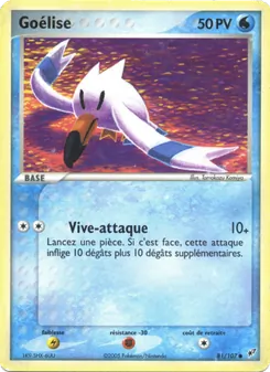 Goélise, EX Deoxys, n° 81