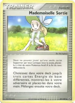 Mademoiselle Sortie, EX Deoxys, n° 87