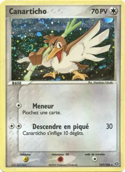 Canarticho, EX Émeraude, n° 107