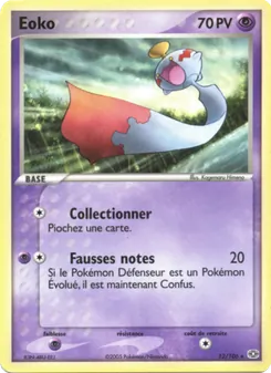 Éoko, EX Émeraude, n° 12