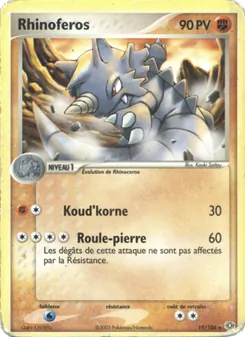 Rhinoféros, EX Émeraude, n° 19