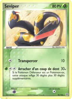 Séviper, EX Émeraude, n° 20