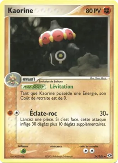 Kaorine, EX Émeraude, n° 24