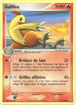 Galifeu, EX Émeraude, n° 25
