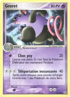 Groret, EX Émeraude, n° 29