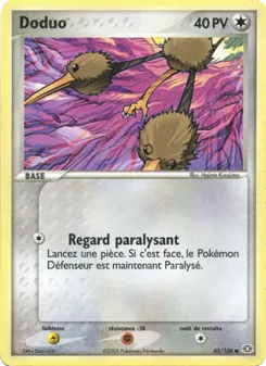 Doduo, EX Émeraude, n° 45