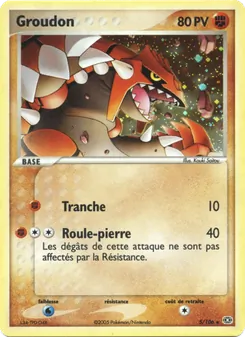 Groudon, EX Émeraude, n° 5