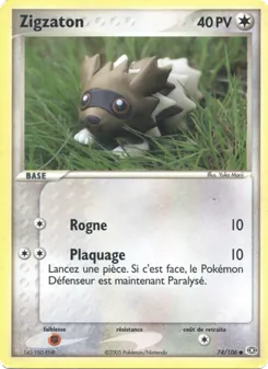 Zigzaton, EX Émeraude, n° 74