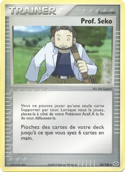Prof. Seko, EX Émeraude, n° 82