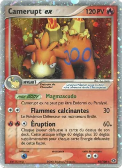 Camerupt ex, EX Émeraude, n° 92