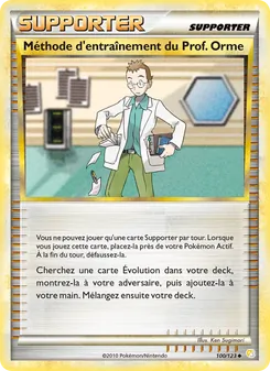 Méthode d'entraînement du Prof.Orme, HeartGold SoulSilver, n° 100