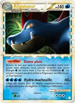 Aligatueur, HeartGold SoulSilver, n° 108