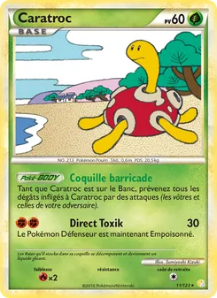 Caratroc, HeartGold SoulSilver, n° 11