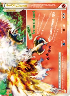 Ho-Oh LÉGENDAIRE, HeartGold SoulSilver, n° 112