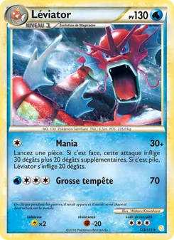Léviator, HeartGold SoulSilver, n° 123